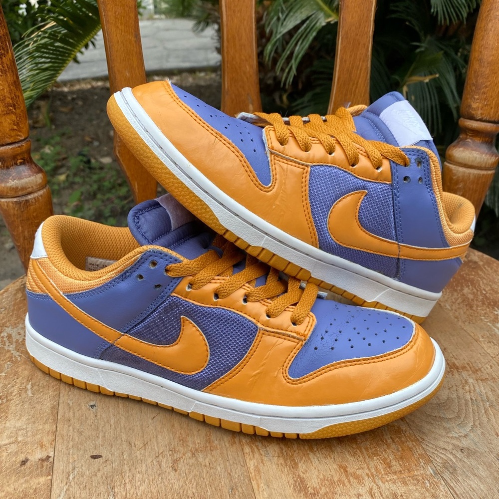 Nike Dunk Low Women Size 9 Purple Light Melon